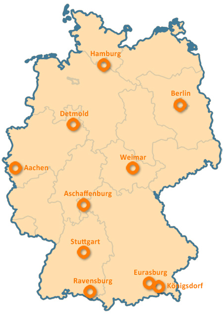 deutschlandkarte Karte